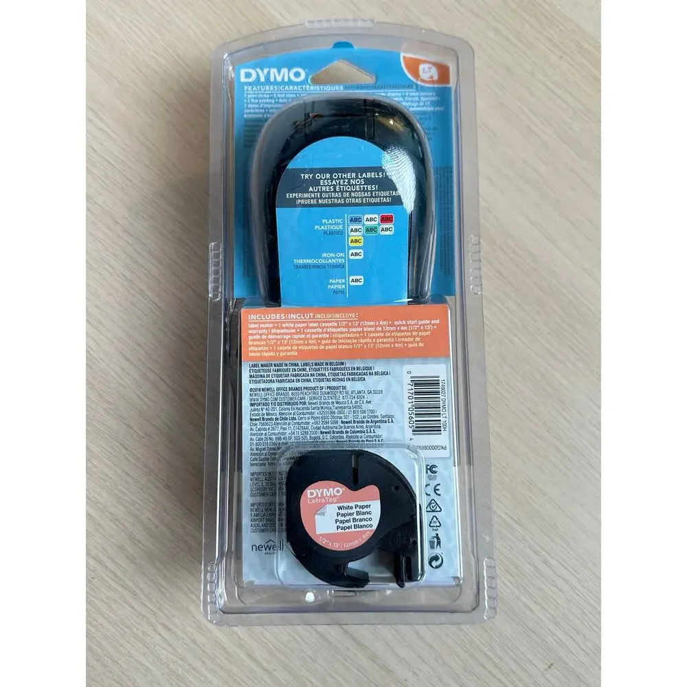 DYMO LetraTag 100H Handheld Label Maker: Portable Label Printer